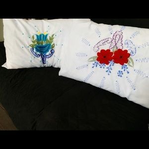 pillow cases hand made! (Comes with pair)